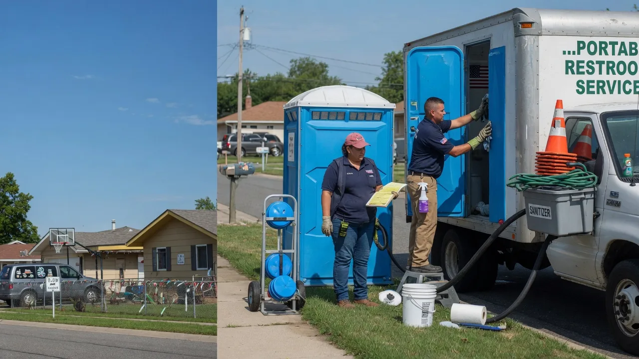 Portable Toilet Rental in Patterson, IL near me
